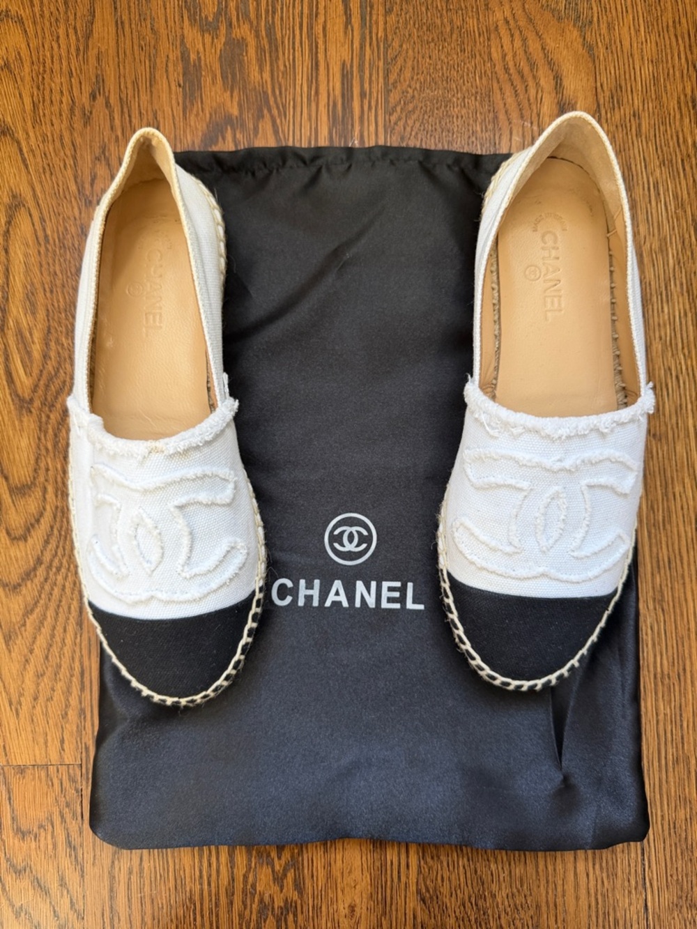 CHANEL Espadrille Flats